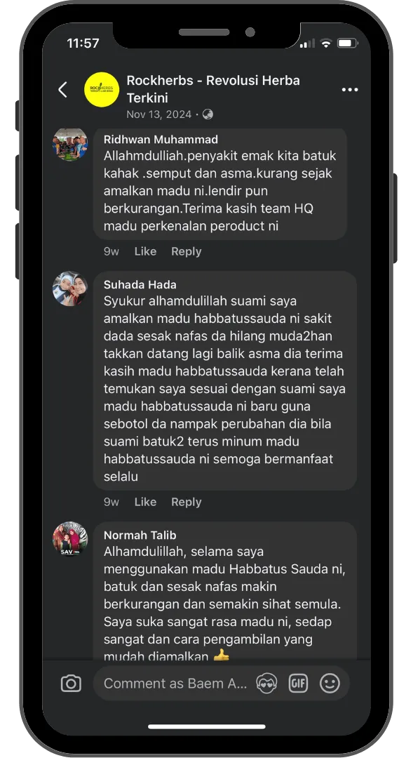 Testimoni WhatsApp pelanggan 2