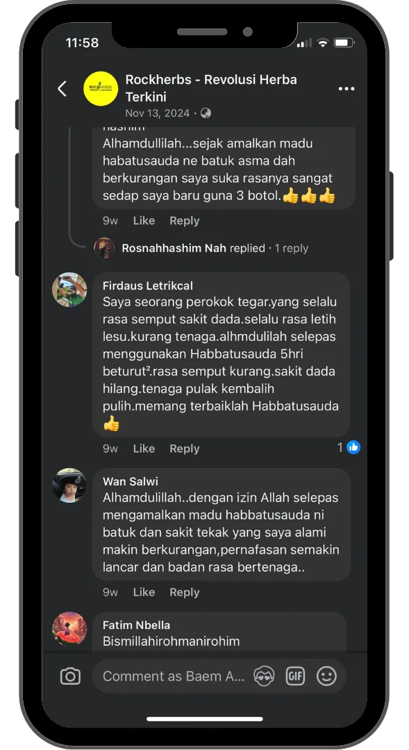 Testimoni WhatsApp pelanggan 4