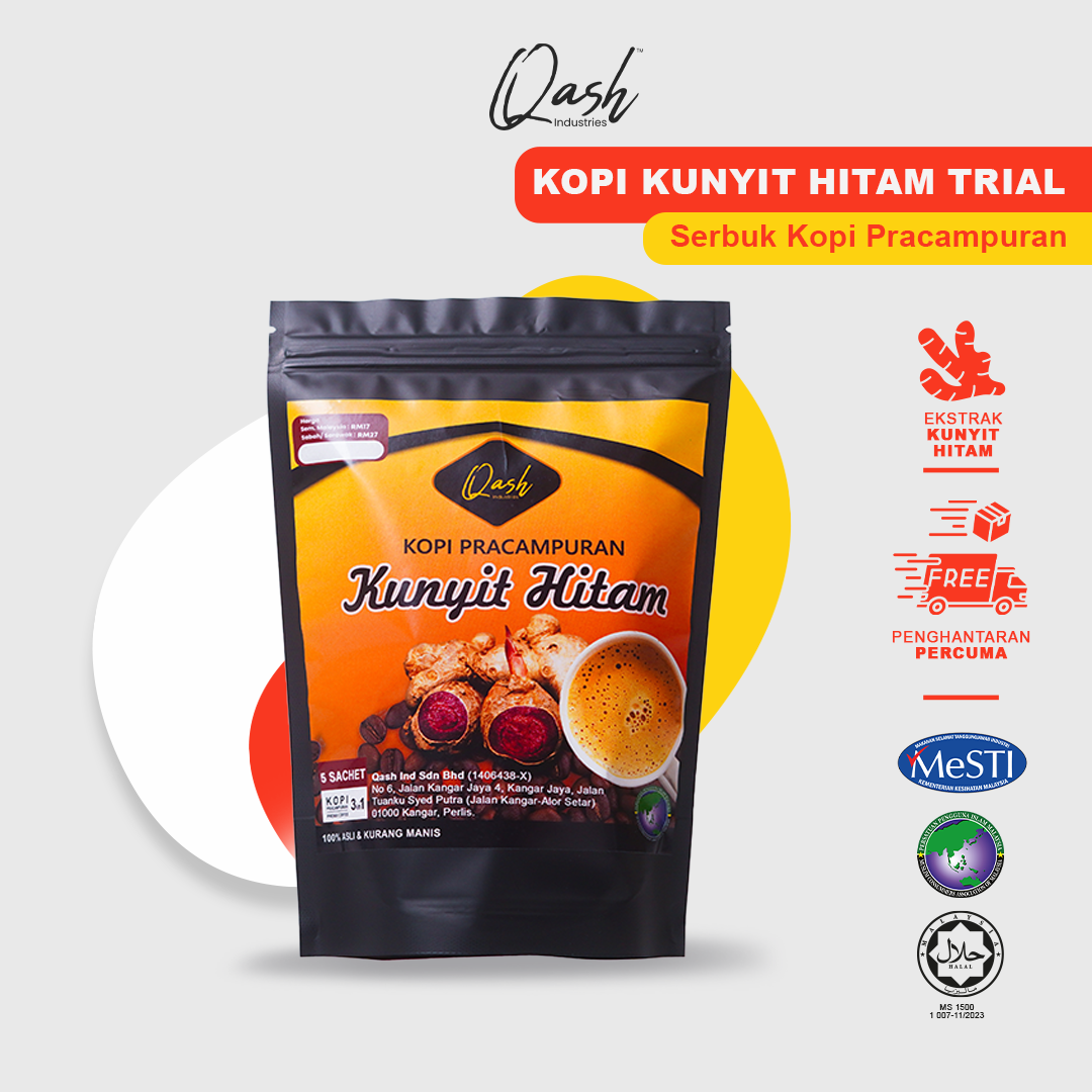 Free gift Kopi Kunyit Hitam Rockherbs