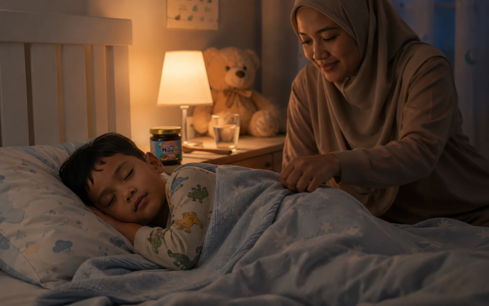 Nafas lebih lega tidur lena