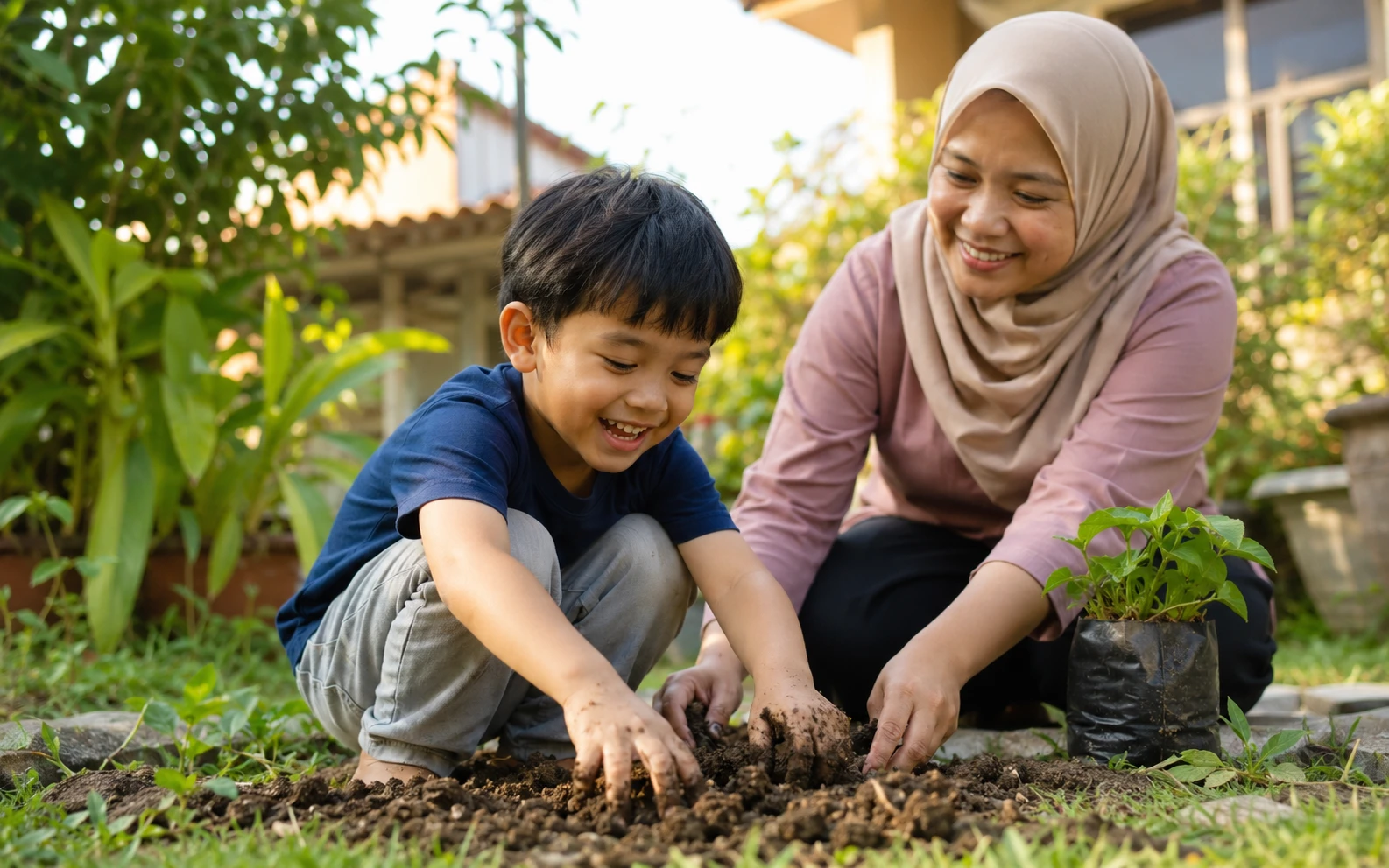 Perkuat imuniti anak