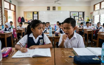 Anak senang jangkit balik