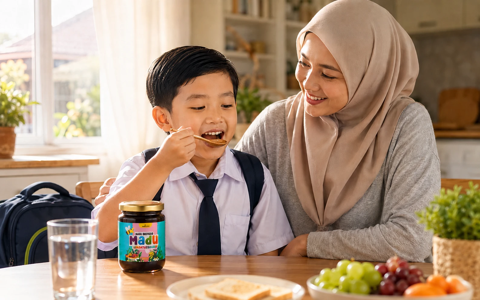 Bagi M4K waktu pagi
